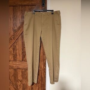 Polo Ralph Lauren Men's Khaki Chinos Classic Fit Flat Front Toffee Brown 42x34